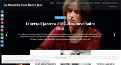 Desktop Screenshot of lamontanarusaradiojazz.com